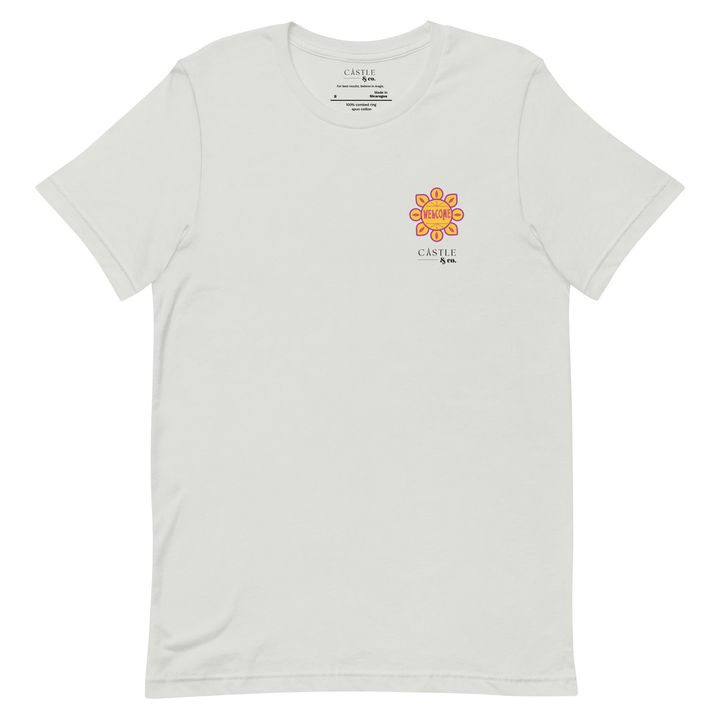 Welcome - Small World - Unisex T-Shirt - Black Logo, view 13