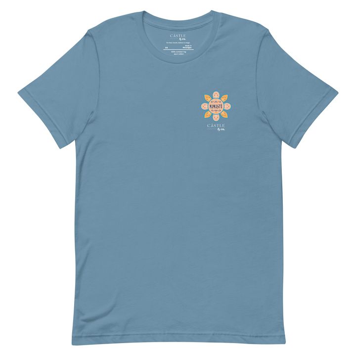 Namaste - Small World - Unisex T-Shirt - White Logo, view 13