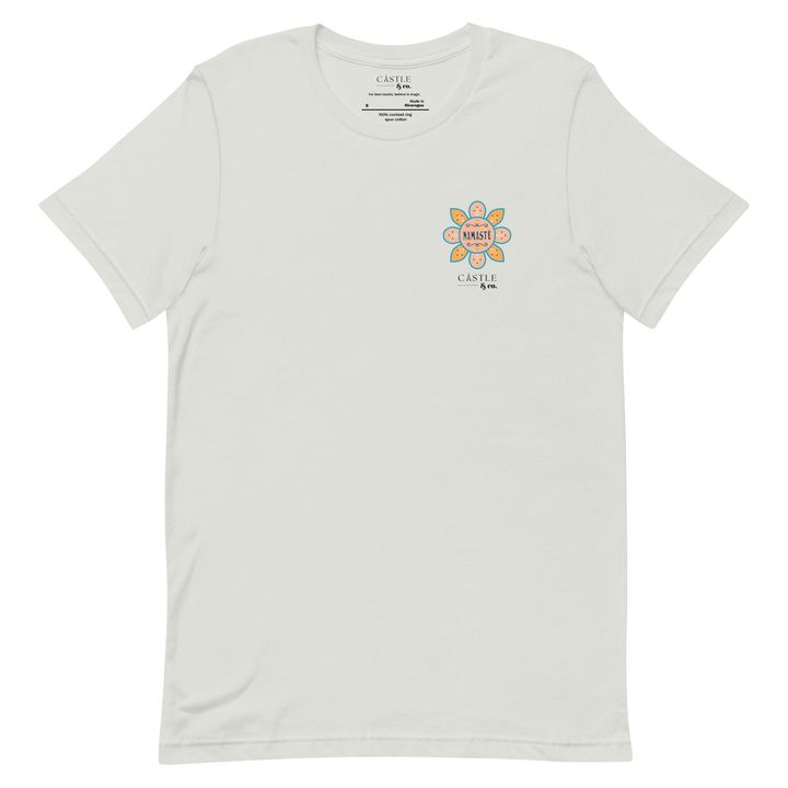 Namaste - Small World - Unisex T-Shirt - Black Logo, view 14