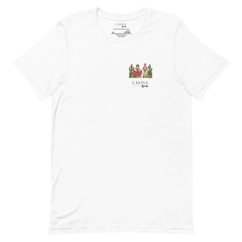 Dia de los Muertos - Unisex T-Shirt - Black Logo in White